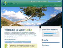 Tablet Screenshot of biodiversa.org